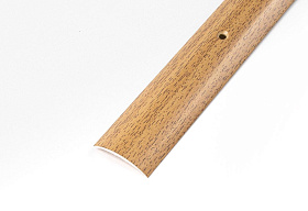 Порог (стык) Русский профиль  разноуровневый декорированный, 28*900 мм, Дуб светлый